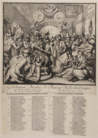 KG 06453
<br/>
Arlequin Deodat, et Pamirge Hypochondriaques
<br/>
<em>Hooghe, Romeyn de (1645-1708) school van -</em>